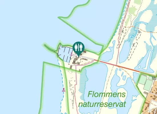Karta over Hamnvägen