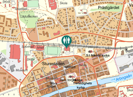 Karta över Karl Knutssonsgatan