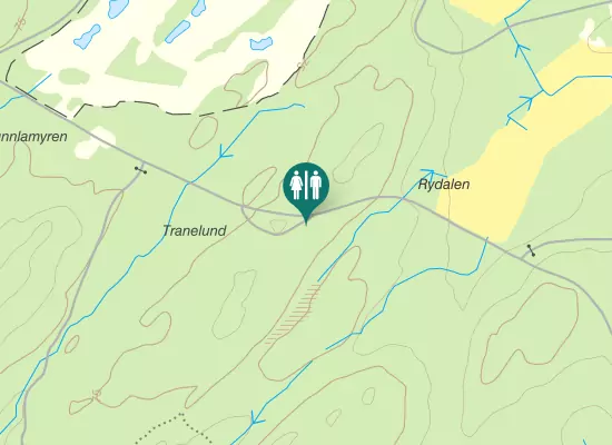 Karta over Rydalsvägen