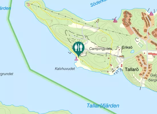 Karta över Eriksövägen