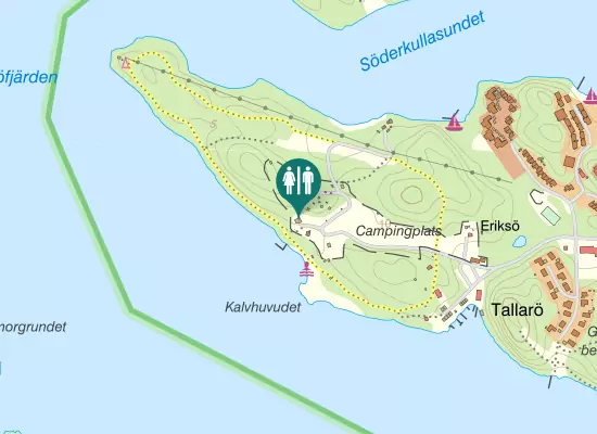 Karta over Eriksövägen 46