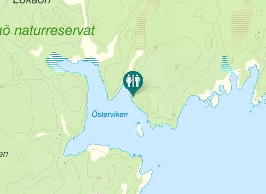 Karta over Toalett