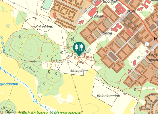 Karta över Husby Gård