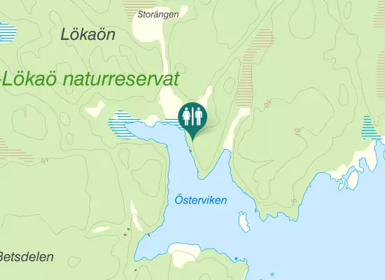 Karta över Toalett