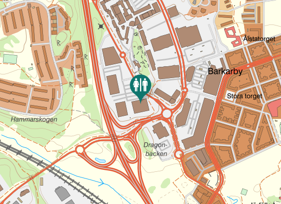 Karta över Enköpingsvägen 27