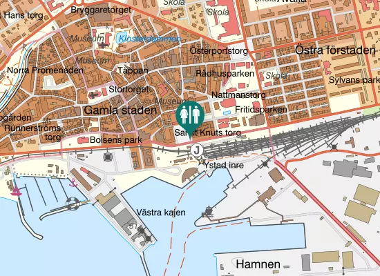 Karta over Lingsgatan