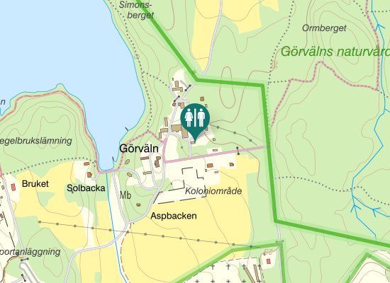 Karta over Snutenvägen