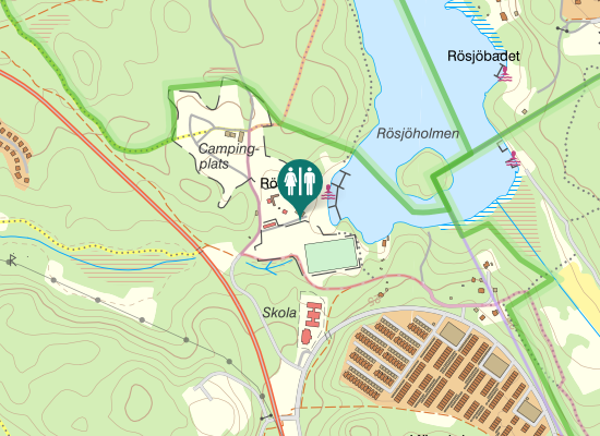 Karta över Lomvägen