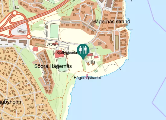 Karta over Sjövillegränd