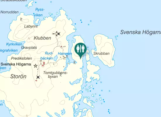 Karta över Toalett
