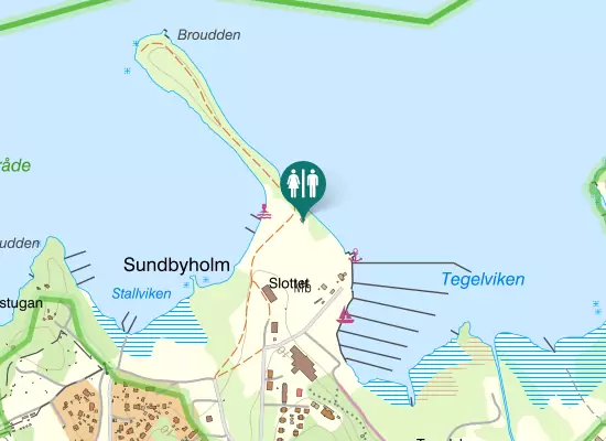 Karta over Badstigen