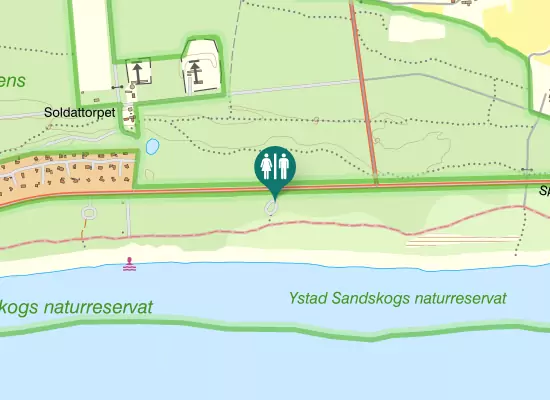 Karta over Österleden