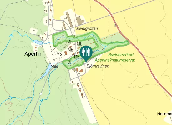 Karta over Majorens väg