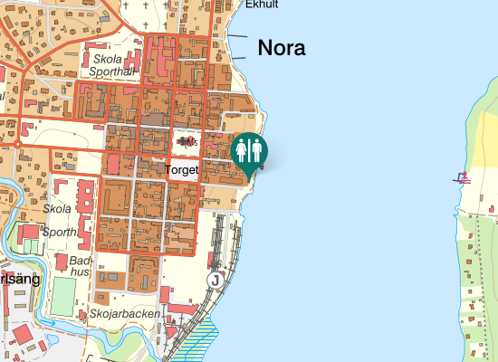 Karta över Borgmästargatan