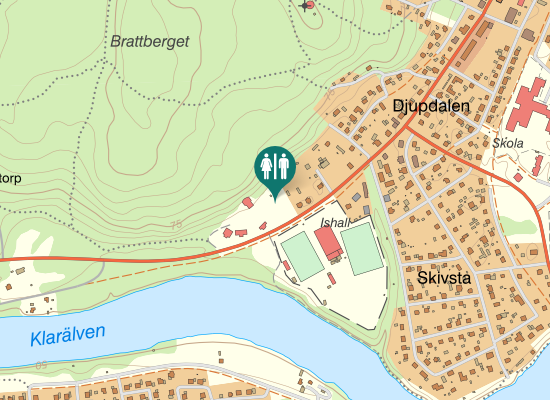 Karta över Storgatan