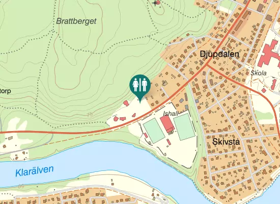 Karta over Storgatan