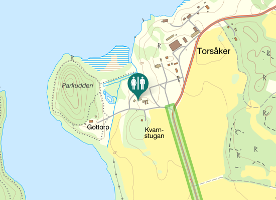 Karta over Almungevägen