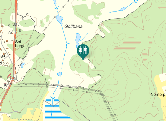 Karta över Gädderövägen