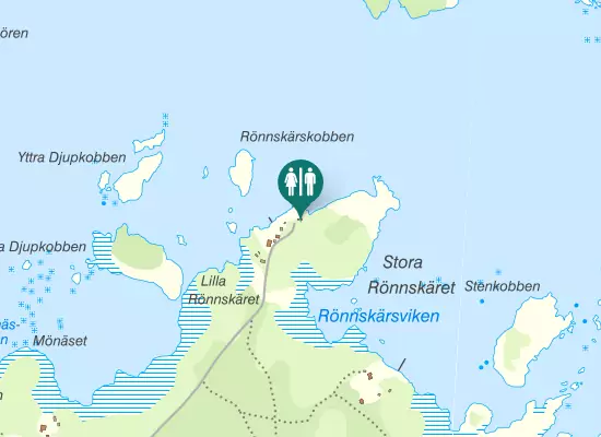 Karta over Toalett