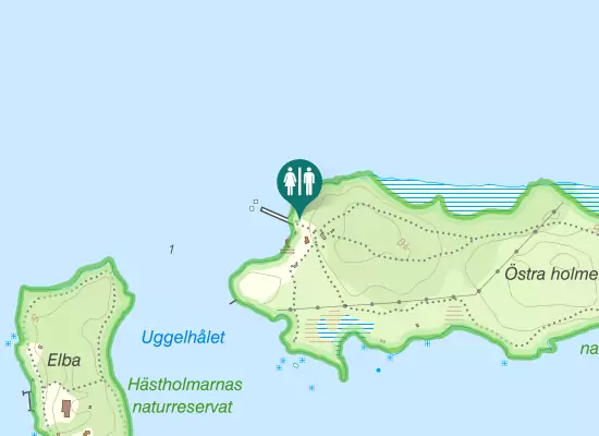 Karta over Kärleksstigen