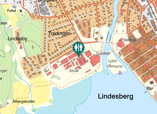 Karta över Nyborgsgatan