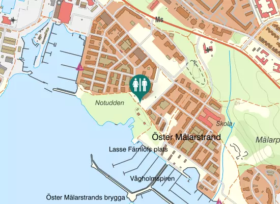 Karta over Havsfrugatan