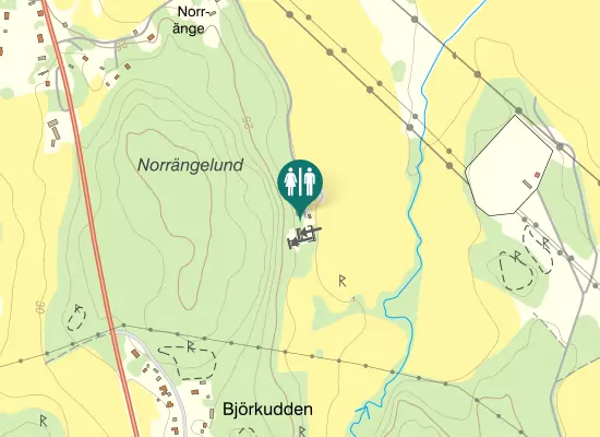 Karta over Killingebyväg