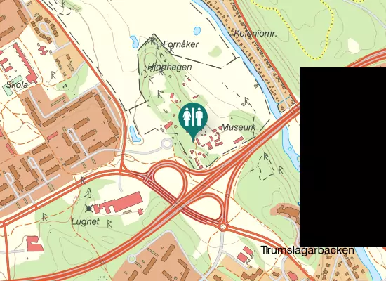Karta over Skerikesvägen 2