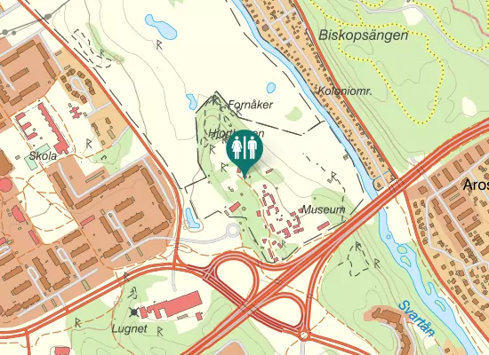 Karta over Skerikesvägen 2