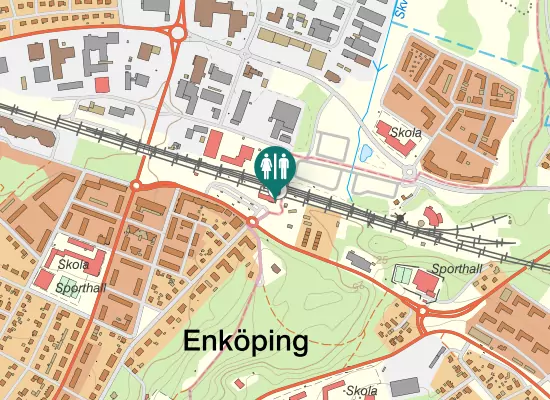 Karta over Bangårdsgatan 12