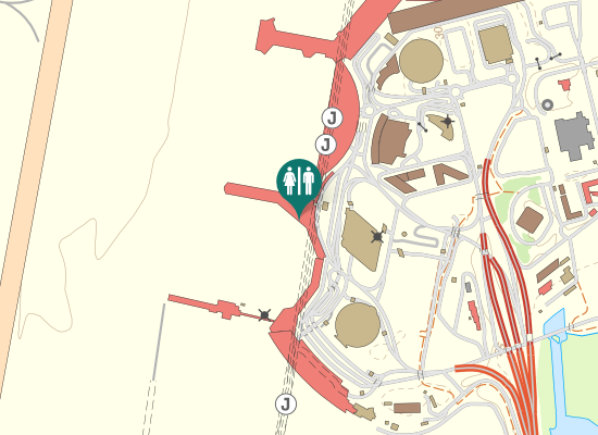 Karta over Carl Flormans Gata