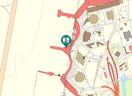 Karta over Carl Flormans Gata