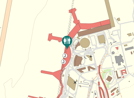 Karta over Carl Flormans Gata