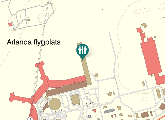 Karta over Inre Transportvägen