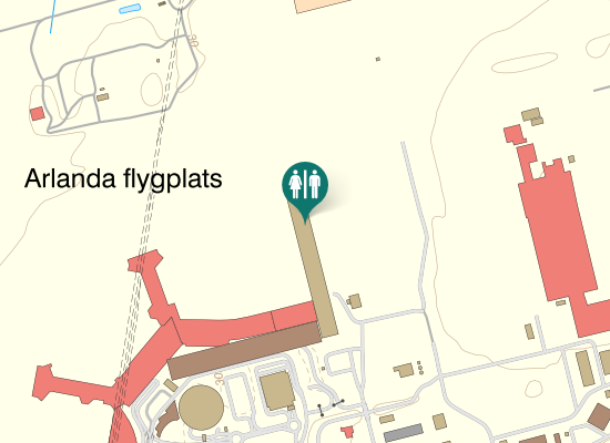 Karta over Inre Transportvägen