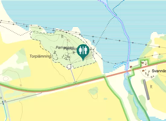 Karta over Enköpingsvägen