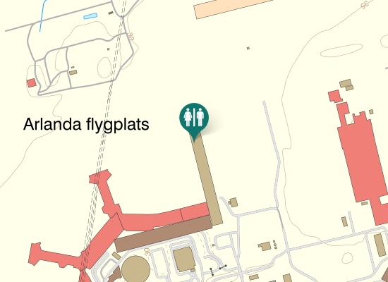 Karta över Inre Transportvägen