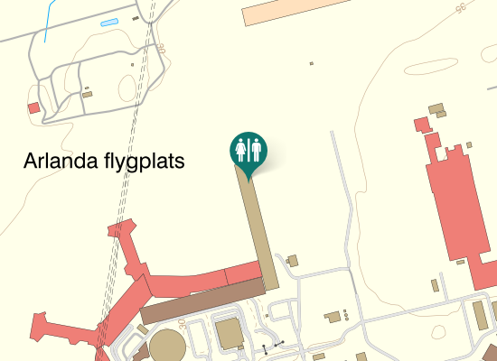 Karta over Inre Transportvägen