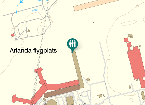 Karta over Inre Transportvägen