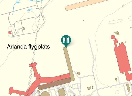 Karta over Inre Transportvägen