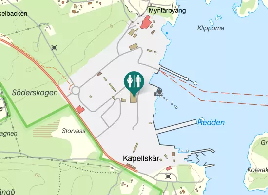 Karta över E 18 1