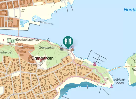 Karta over Badstugatan