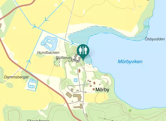 Karta över Mörby gård