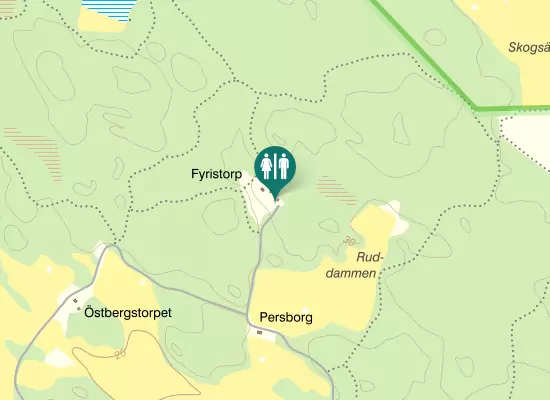 Karta over Hammarskog