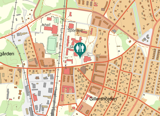 Karta over Hemgårdsvägen