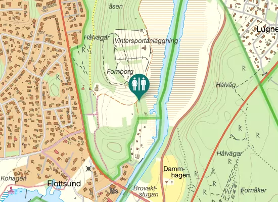 Karta over Åmynningsvägen