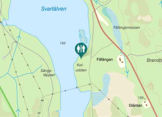 Karta over Kontorsvägen