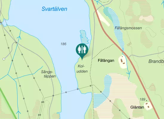 Karta over Kontorsvägen