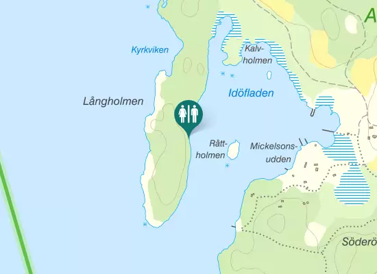 Karta över Simesgården