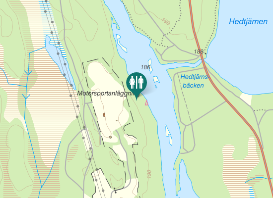 Karta over Tysktorpsvägen